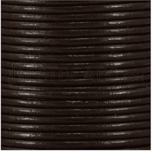 Leather 0.5mm Choco Brown 20 feet